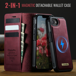 Чехол-кошелек CaseMe 2 in 1 MagSafe iPhone 16E