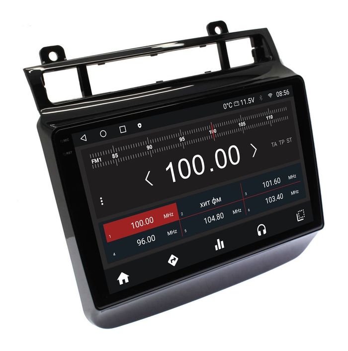 Магнитола для VW Touareg 2010-2018 (RCD550, поддержка подогревов) - Kuberg OL-9107 QLed+2K, Android 13, Быстрейшая, CarPlay, 4G SIM-слот
