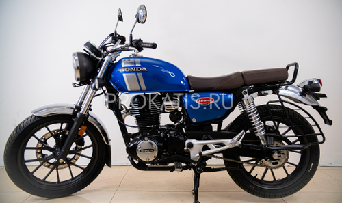 Мотоцикл Honda CB350 H’ness DLX PRO CHROME синий (2026)