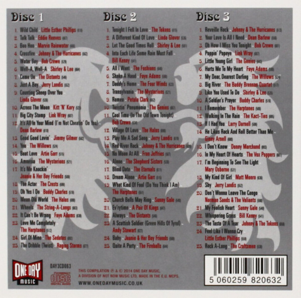 Сборник / Wild Child - The Warwick Records Story 1959-1962 (3CD)