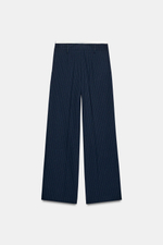 ШИРОКИЕ БРЮКИ С ДВОЙНЫМ ПОЯСОМ — ZARA