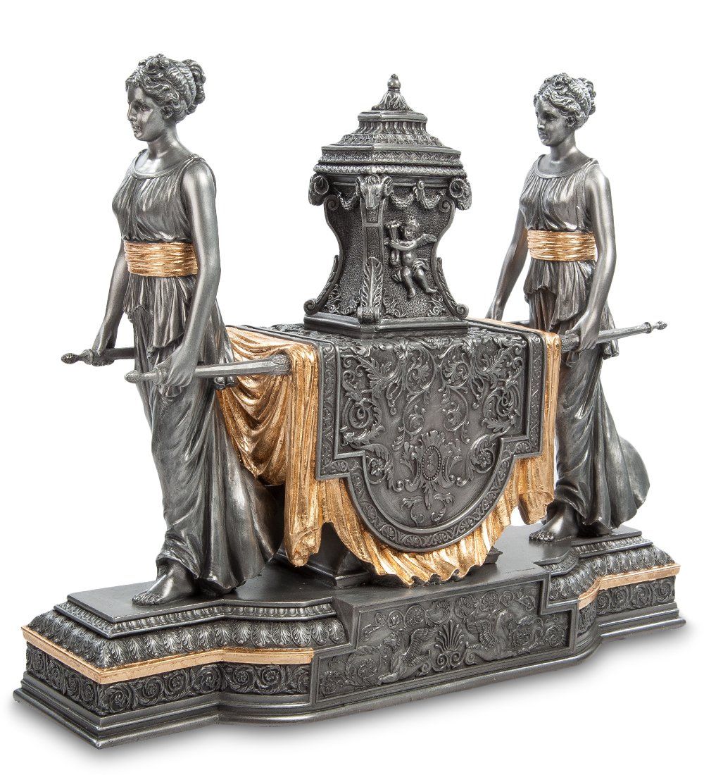 Veronese WS-613 Часы в стиле барокко «Уходящее время»