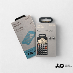 Teenage Engineering PO-33 + CA-X Pro (Синий)