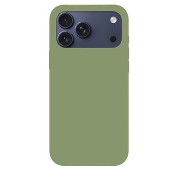 Чехол Silicone Case MagSafe для iPhone 17 Pro Зеленый