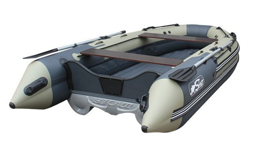 Моторная лодка ПВХ Skat Triton 370 — НДНД, тримаран