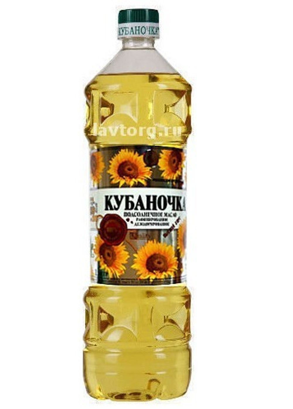 Масло подсолнечное ТМ Кубаночка РД 1,0 л