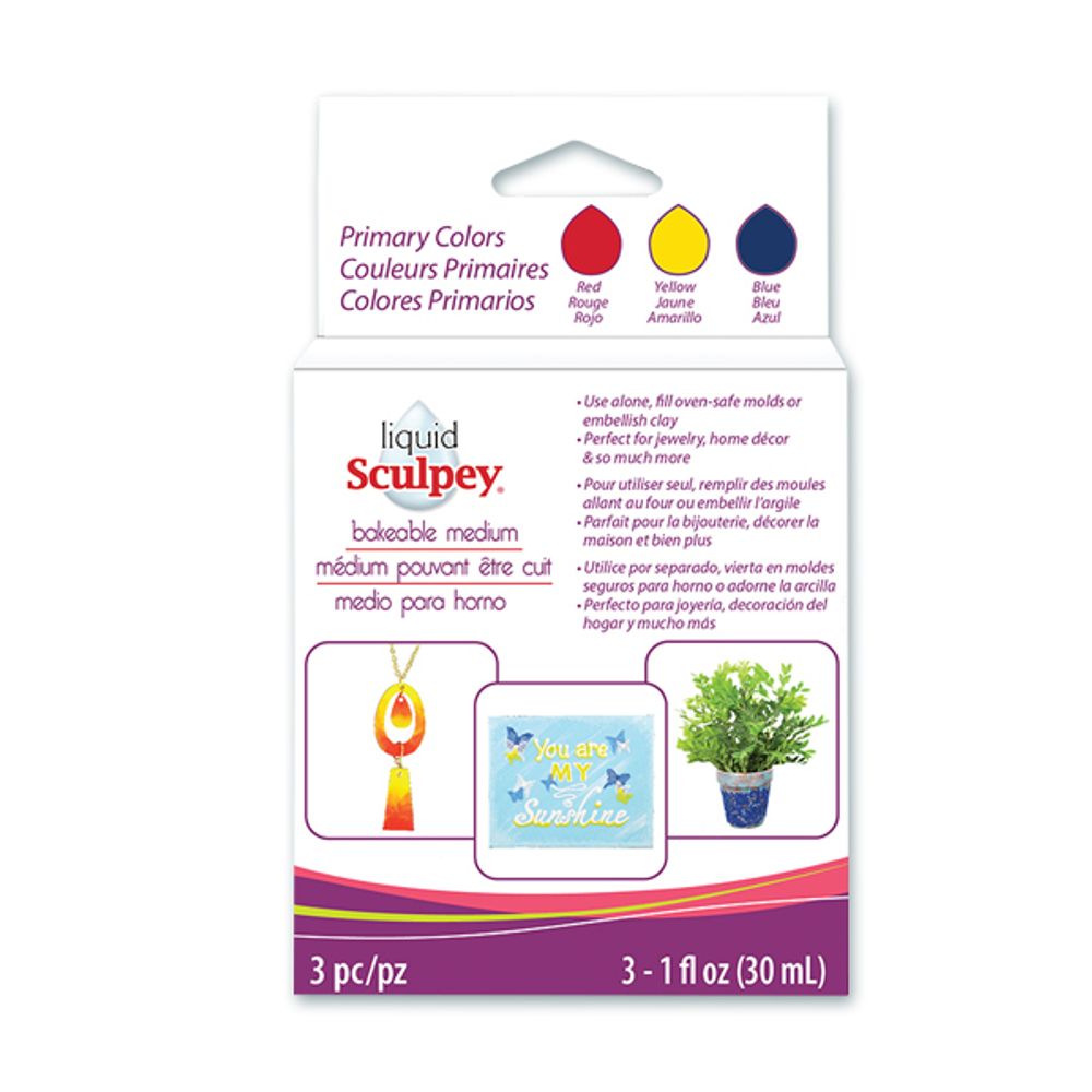 Гель декоративный Sculpey Liquid 90 мл, PRI1 Primary, Sculpey ALS Гель декоративный Sculpey Liquid 90 мл, PRI1 Primary, Sculpey ALS