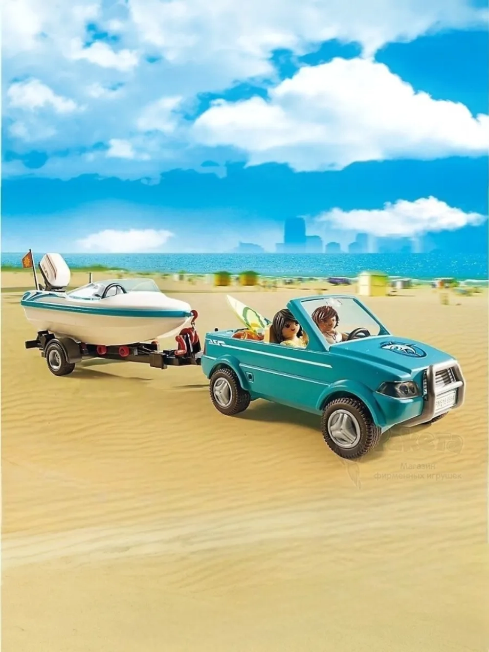 Набор Пикап для серферов с катером Playmobil 71589