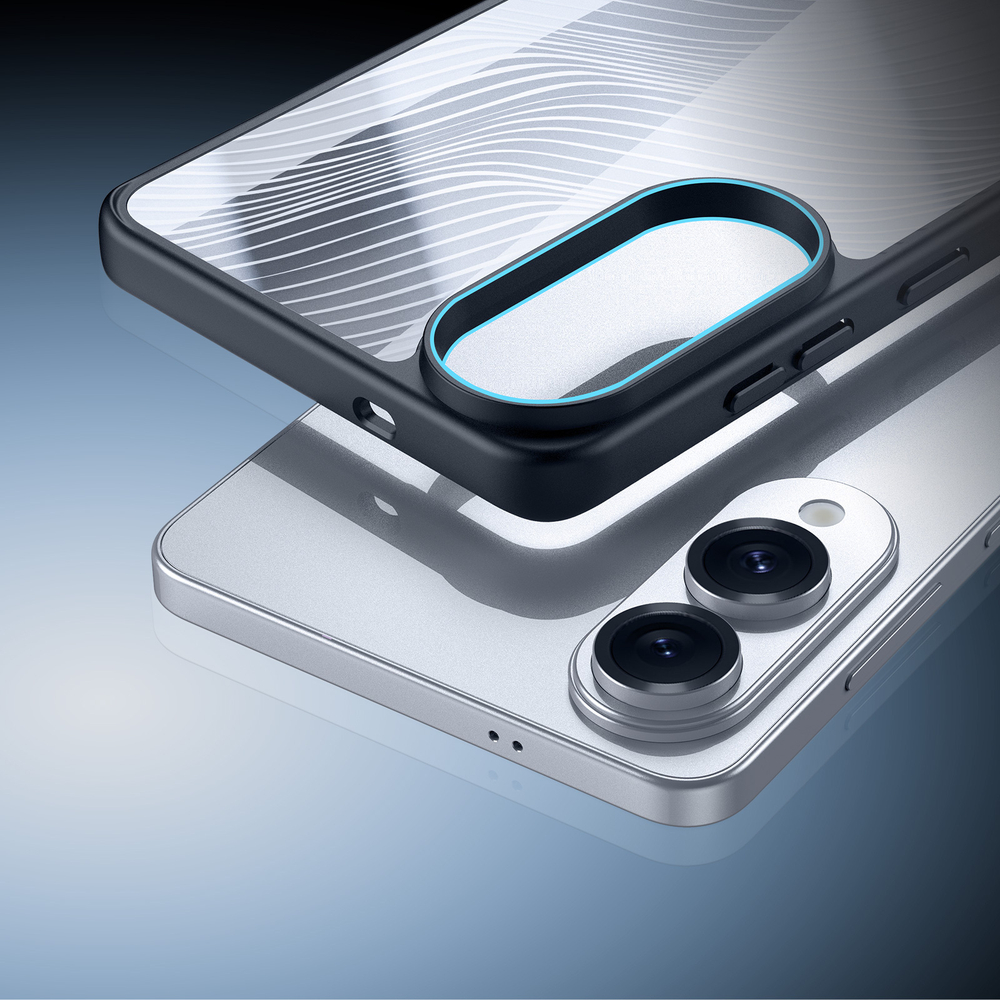 Чехол прозрачный с мягкими рамками от Dux Ducis для Samsung Galaxy S25 Edge, серия Aimo Series Case