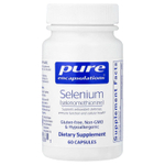 Pure Encapsulations, селен (селенометионин), 60 капсул (200 мг в 1 капсуле)