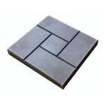 Тротуарная плитка 300*300*30 "Калифорния", серый, 11.11 шт/м2 (н)