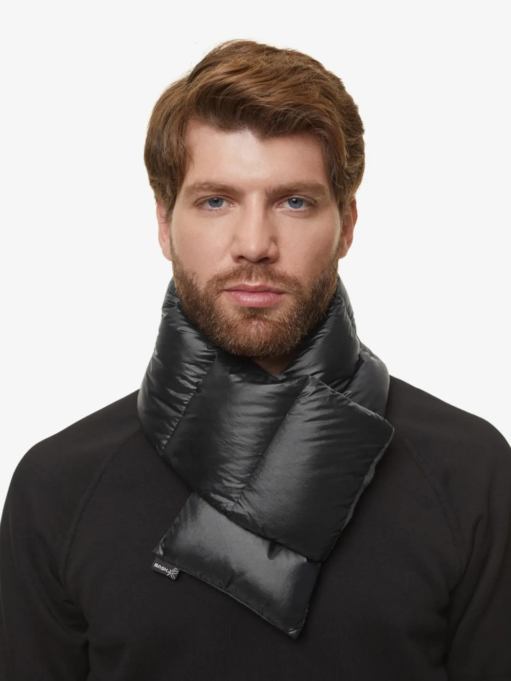 ШАРФ ПУХ D-TUBE SCARF MEDIUM ЧЕРНЫЙ