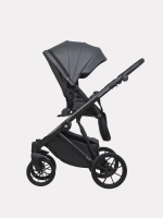 Коляска 2 в 1 Riko Basic Montana Ecco цвет 24 Graphite (графит)
