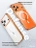 Чехол накладка iPhone 17 Pro / 18 Pro 6.3" Gurdini Alba Series Protective with Magsafe Orange