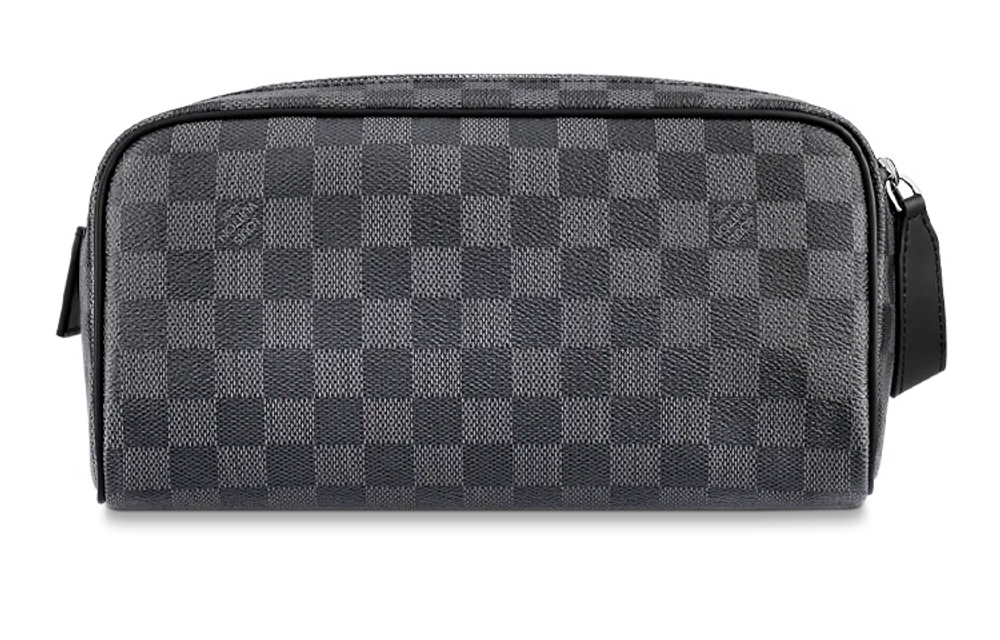 Louis Vuitton Dopp damier graphite wash bag