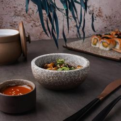 Салатник 260 мл d 12 см h5,4 см емкость для закусок Brown Taiga P.L. Proff Cuisine [6]