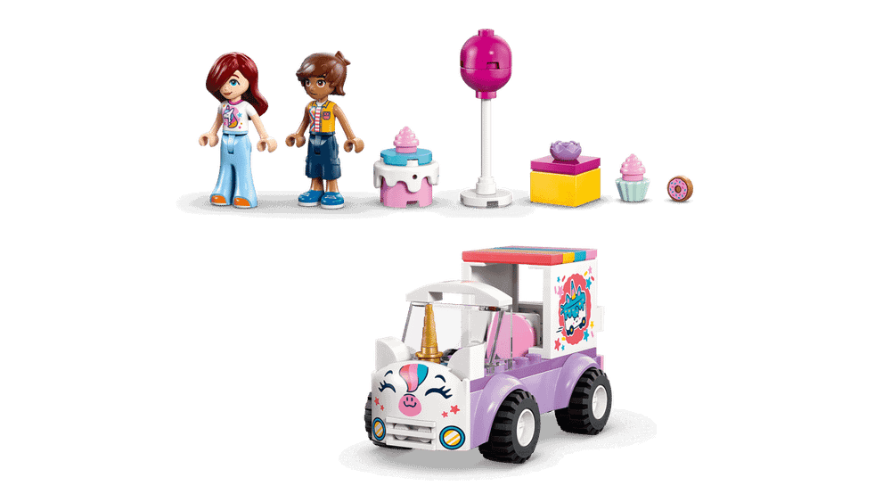 Конструктор LEGO Friends 42675 Unicorn Cake Delivery Car