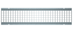 Решетка стальная ячеистая SteeStart DN200 B125