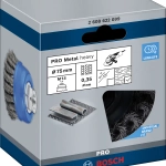 Чашечная щётка PRO Metal heavy 0,35х75 мм BOSCH 2608622099