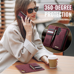 Чехол-кошелек CaseMe 2 in 1 MagSafe Samsung Galaxy S24+