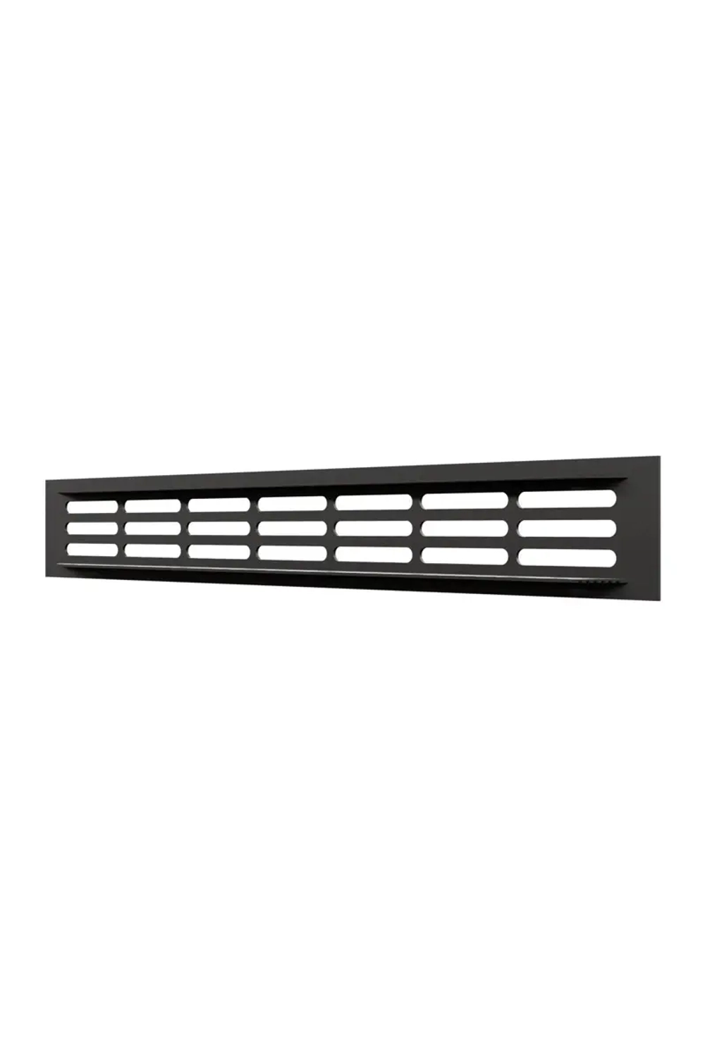 Решетка вентиляц. 300 x 42 мм Era 3004DP Al Matt black