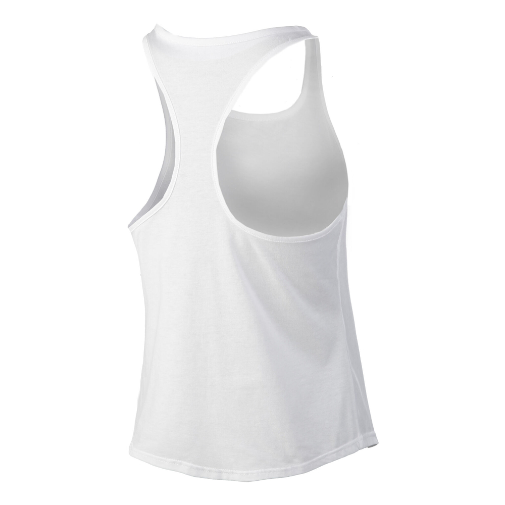 Женская теннисная майка Tennis-Point Shut Up & Serve Tank Top Women - White, Multicoloured