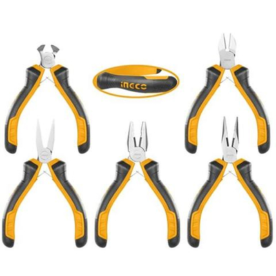 Набор мини плоскогубцев 5 пред. INGCO HMPS01115