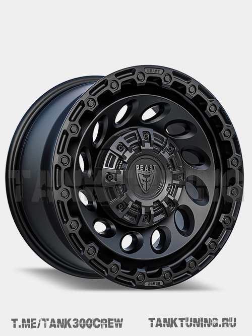 Диск колёсный литой BEAST OFFROAD 9701 R17 8,5 ET0 Black