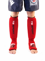 Защита голени чулок TS Sport (Красный)