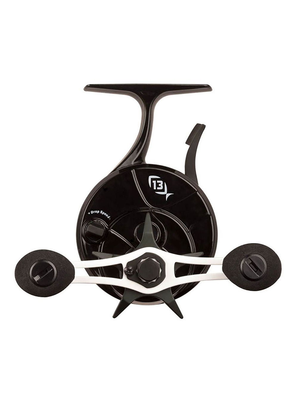 Катушка инерционная Black Betty FreeFall Carbon