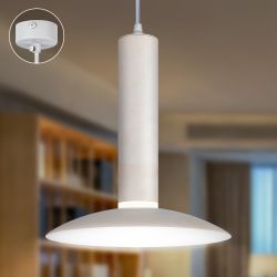 Светильник подвесной (подвес) ЭРА PL14 WH MR16 GU10 потолочный цилиндр белый | Подвесные светильники