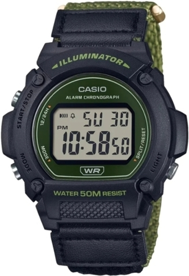 Мужские наручные часы Casio W-219HB-3A