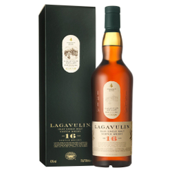 Виски Lagavulin 16 Y.O. 0,7 л. В подарочной коробке