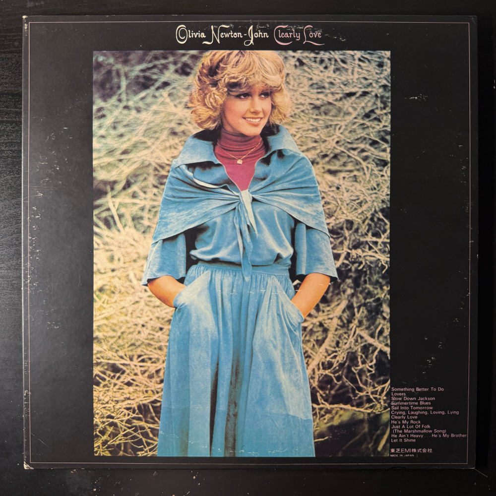 Olivia Newton-John ‎– Clearly Love (Япония 1975г.)