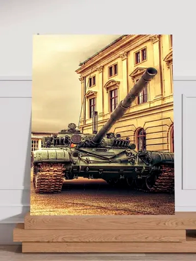 Интерьерная картина "Танковые войска", 50х70см 1шт.