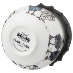 БАНКА LEFARD "FAMILY FARM" С СИЛИКОНОВОЙ КРЫШКОЙ 8*8*6,5 CM 180 МЛ