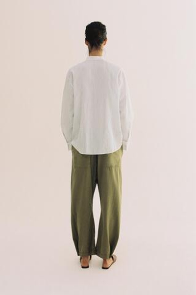 РУБАШКА С МАНИШКОЙ — ZW COLLECTION — ZARA