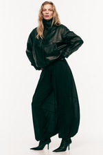 Брюки-баллоны — средняя посадка, прямой крой - H&M
