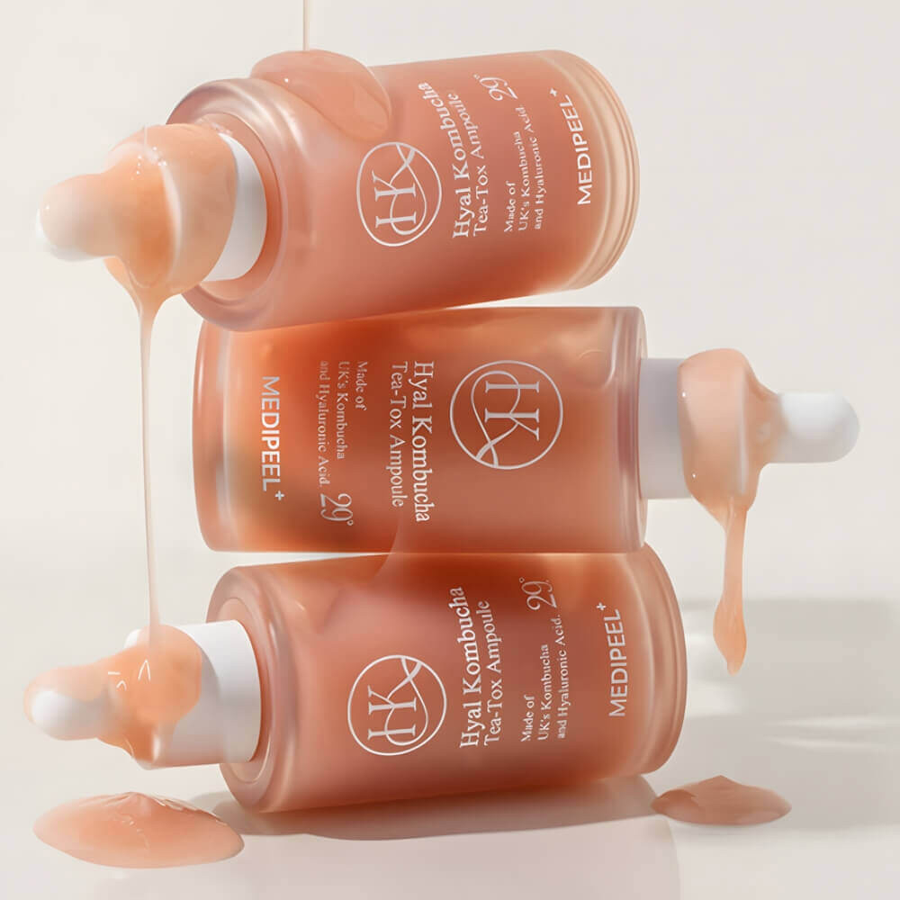 Medi-Peel Hyal Kombucha Tea-Tox Ampoule Увлажняющая сыворотка с комбучей