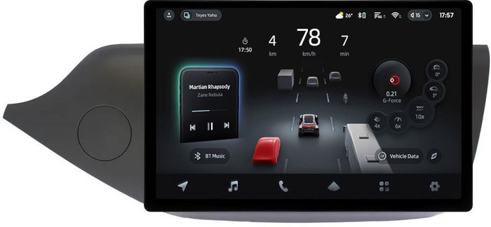 Магнитола для KIA Ceed 2 JD 2012-2018 (рамка матовая) - Teyes CC4-PRO монитор 13" 2K QLED на Android 13, Быстрейшая, Snapdragon 778G, ИИ, CarPlay, DSP, 4G SIM-слот