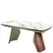 Раздвижной стол Shelf, 180-270х100 см, глянцевая керамика