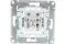 Выключатель Systeme Electric ATLASDESIGN 1-клавишный шампань 37455