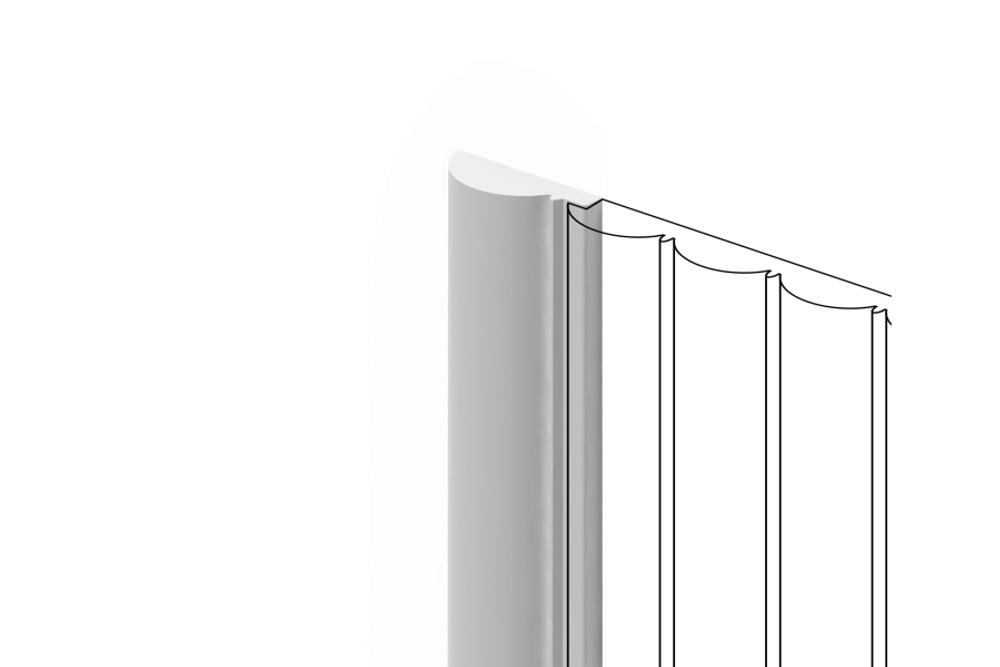 Финишный молдинг LF137A NP Long