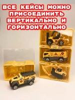 Набор детских машинок для мальчиков 12 шт кейс гараж