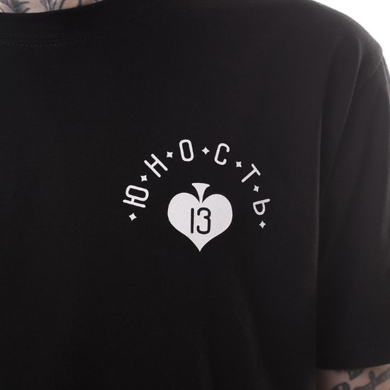 Футболка ЮНОСТЬ Lucky 13 Чёрный