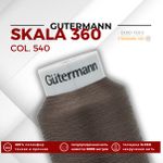 Нитки некрученые Gutermann Skala 360 (5000 метров), 1 кат. | 540 молочный шоколад