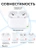 Чехол для Airpods Pro 3 Gurdini прорезиненный soft touch c карабином Голубой