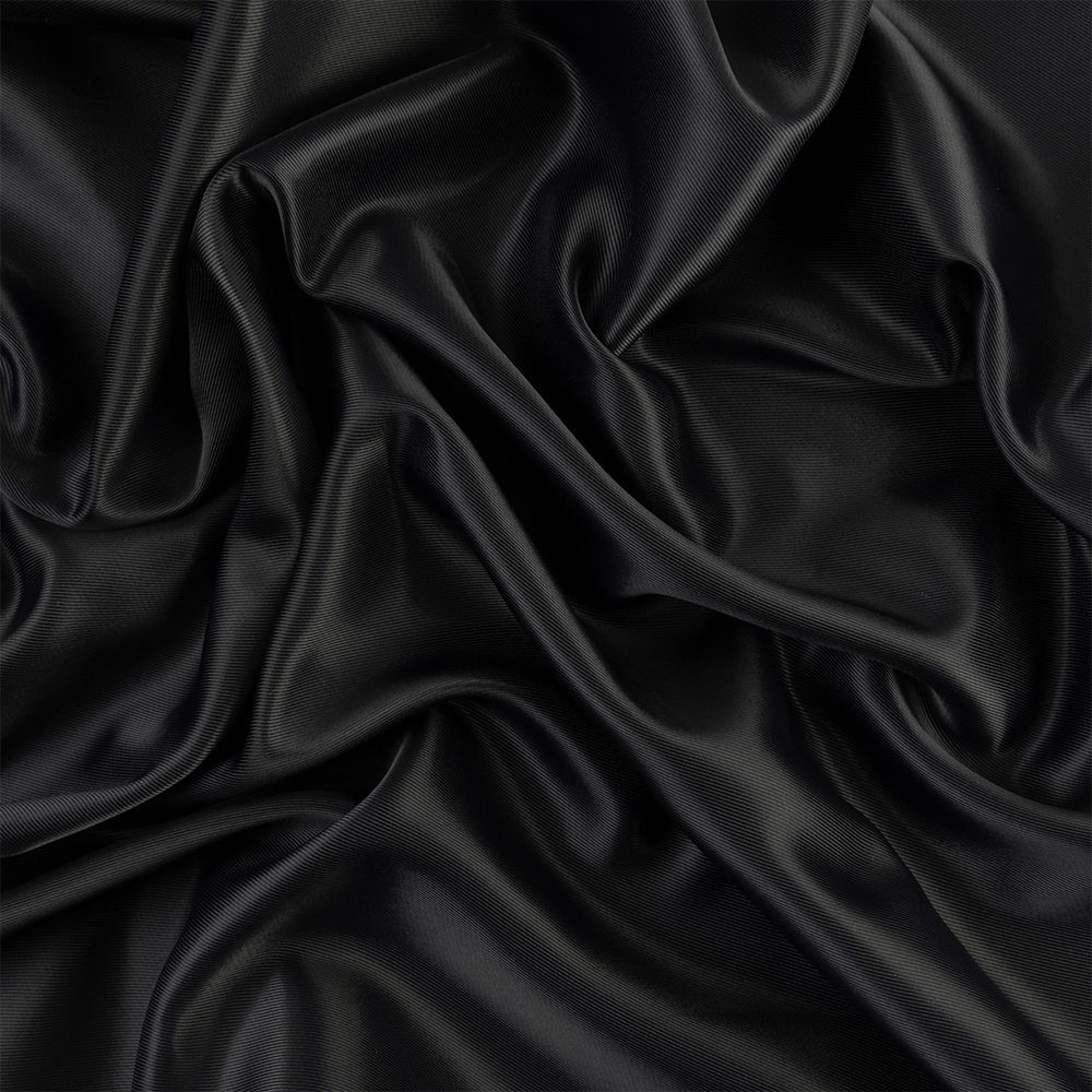 Ткань подкладочная Poly Twill 101±2 г/м², 200х145±2 см, 56 черный, Gamma LPTN