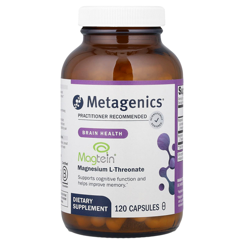 Metagenics, Magtein®, L-треонат магния, 120 капсул