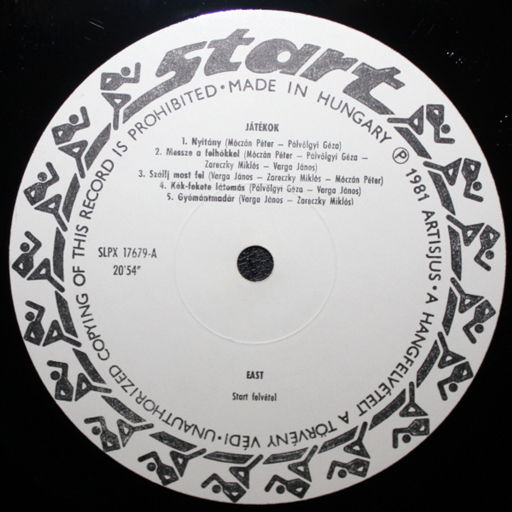 EAST / Jatekok (LP)